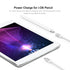 Braided i-Phone Extension Cable Pass Video Audio Music Photo Data, Charge. 1PCS 3.3Feet Male to Female i-Phone Extender Cord Made of Sliver Alumin...