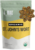 J Mac Botanicals, Organic St Johns Wort herb (4 oz) loose leaf St. John's Wort, Certified USDA Organic by Organic Certifiers, Inc., European Harve...