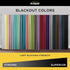 ECLIPSE Kendall Modern Blackout Thermal Rod Pocket Window Curtain for Bedroom or Living Room (1 Panel), 42 X 54, Lemon...