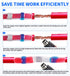 223 PCS Solder Seal Wire Connectors - Heat Shrink Wire Connectors Waterproof Solder Butt Connector Kit Insulated Terminals for Marine Automotive B...