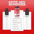 KETO ACV Gummies Advanced Weight Loss (60 Gummies) ACV Keto Gummies for Weight Loss - Support Metabolism & Digestion - Advanced Keto ACV Gummies -...