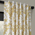 HPD Half Price Drapes Luxury Damask Printed Curtains 108 Inches Long Luxury Damask Cotton Curtains (1 Panel) Room Darkening Window Curtains for Be...