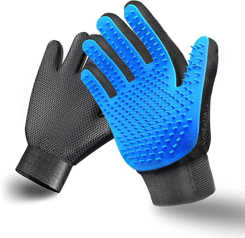 Pet Grooming Glove Hair Remover Brush Gentle Deshedding Efficient Pet Mitt Pet for Dog for cat...
