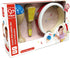 Hape Junior Percussion Set | 3 Piece Wooden Percussion Instrument Set for Toddlers, E0615...