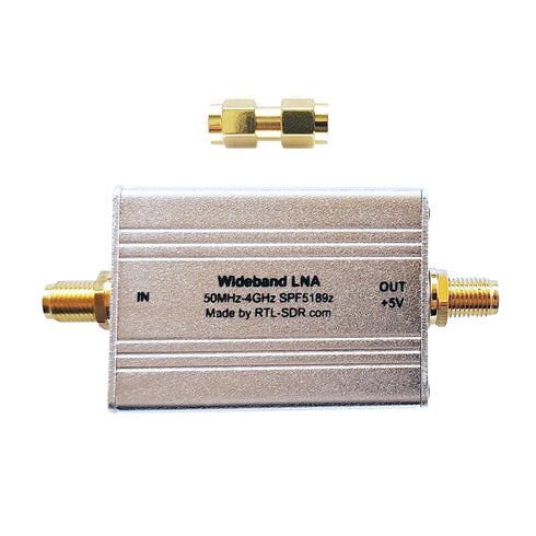 Wideband Low Noise Amplifier Bias Tee Powered...