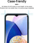 ? 3+3 PACK?Romuto Designed for Samsung Galaxy A14 5G Screen Protector Samsung A14 5G Screen Protector Tempered Glass Film,?EasyInstall Tool?9H, Ul...