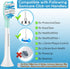 Aoremon Replacement Toothbrush Heads for Philips Sonicare C3 Premium Plaque Control HX9044/65 G3 Premium Gum Care HX9054/65, 6 Brush Heads, White...