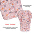 Baby High Chair Cushion, Thick Pad for Wooden High Chair, Baby Dining Chair Liner Mat (Pink Forest...