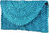 KUANG! Womens Straw Clutch Purse Handbag Shoulder Clutch Envelope Wallet Beach Straw Purse for Ladies...