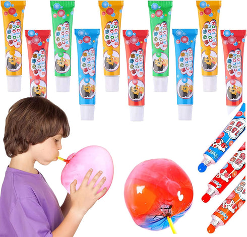 10Pcs Blow Plastic Bubbles Toys Large Bubble Balloons for Kids Outside Party Birthday Gift, Bubble Blowing Products, Bubble Toys, Bubble Balloon, ...