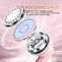 Pink True Wireless Earbuds Bluetooth 5.3 with Microphone for Working Out Noise Canceling Blue Tooth Ear Buds Deep Bass TWS Wireless Earphones with...