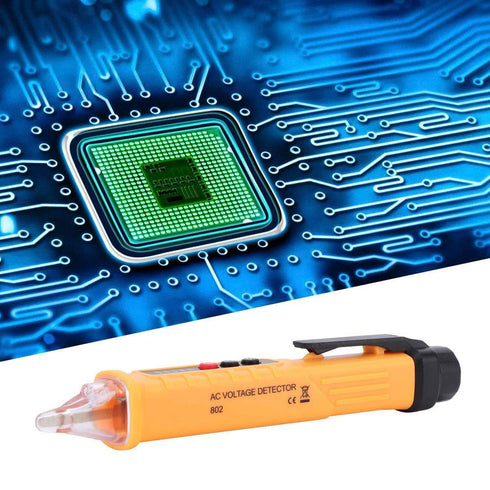Voltage Test Pen, 802 High Accuracy Test Pencil Electric Voltage Detector Tester Pen 48-1000V/12-1000V electrical test equipment Voltage Test Pen ...