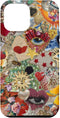 iPhone 15 Pro Max Vintage Mosaic Art Charm Scrapbook Trendy Collage Case...