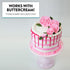 8 x 4 Inch Cake Dummy – Styrofoam Fake Cake for Decorating, Display & Practice, by Global Sugar Art...