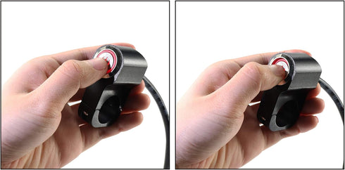 Motorcycle ATV Bike Handlebar Kill Headlight Switch 12V 10A for 7/8inch Handlebars Hazard Brake Fog Light ON Off Switches...
