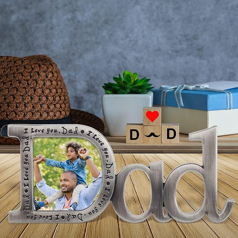 Dad Picture Frame,Dad Gifts From Daughter,Dad Birthday Gifts, Dad Christmas Gifts...