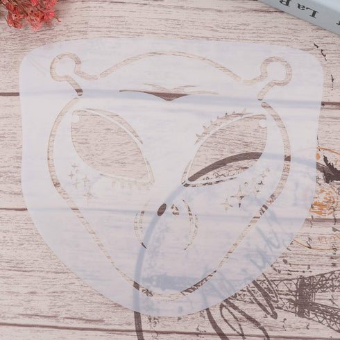 22 Pcs Face Paint Stencils Kit - 17 Reusable Face Painting Stencils with 4 Stickers and 900 Body Gems, Bat & Butterfly Designs for Halloween Parti...