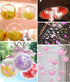 Clear Plastic Fillable Ornaments Ball, DIY Ornaments for Christmas, Wedding, Party, Home Decor (120mm/5pcs)...