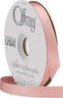 Offray Double Face Satin Ribbon, 50 Yards, Pink Blush, 150 Foot (Pack of 1)...