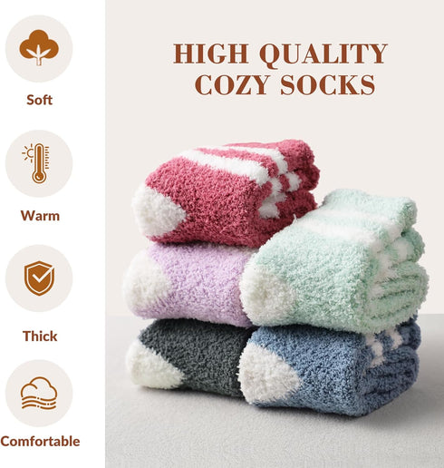 Fuzzy Socks for Women - Fuzzy Socks Fluffy Socks Cozy Socks Slipper Socks for Women, Winter Socks Womens Fuzzy Socks...