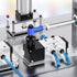 TAILONZ PNEUMATIC 1/4"NPT 5 Way 3 Position Air Hand Lever Operated Valve Pneumatic Solenoid Valve Manual Control Push-Pull 4H230-08C...