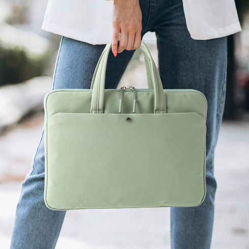15.6 Inch Laptop Case Carrying Bag Sleeve Cover, Waterproof Soft Small Briefcase for 15 15.6 16 inch Acer Asus Dell HP Thinkpad Chromebook Compute...