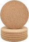 7 Inch Cork Tripod, Thermal Pad, Round Cork Board for Kitchen, Dining Table, Pots and Pans, Plants, Craft Tea Insulation Pads (Set of 6)...