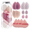 14 Pcs Makeup Sponge Set, Beauty Blender Make up Sponges Setting Face Puffs with 4 Pcs Powder Puff and 4 Pcs Mini Makeup Sponges for Liquid, Cream...