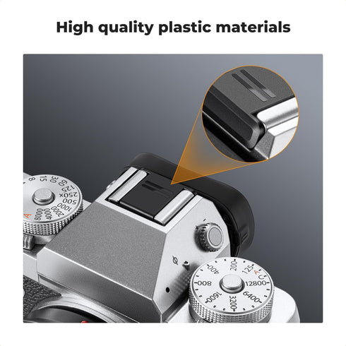 K&F Concept Hot Shoe Cover, 6-Pack Universal Camera Hot Shoes Cap for Canon Nikon Sony DSLR, SLR, Mirrorless Camera, ABS Hot Shoe Protector...