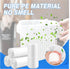 Small Trash Bags 1.2 Gallon, 108 Count Garbage Bags Bathroom Mini Trash Can Liners, fit 4.5-5 Liter White...