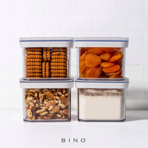 BINO | Food Storage Containers - 900ML | THE SNAP+COLLECTION | Airtight Storage Containers with Lids | Kitchen & Pantry Organization | Kitchen Con...