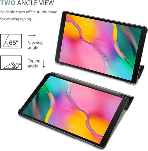 ProCase Slim Case for Galaxy Tab A 10.1 2019 Model T510 T515 T517, Lightweight Stand Case Shell Cover for 10.1 Inch Galaxy Tab A Tablet SM-T510 SM...