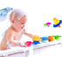 Baby Bath Toy - Beach Stacking Cups for Boys and Girls - Bath Tub Toys for Toddlers and Kids - 8 pcs...