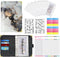 Budget Binder with Zipper Envelopes, A6 Money Saving Binder with Cash Envelopes for Budgeting, Money Bill Organizer for Cash, Budget Planner for S...