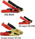 Jumper Cable Battery Clamps Crocodile Clamp Pure Copper 100A/800A/1500A Car Battery Charger Clamps Power Replacement Battery Alligator Clips Jumpe...