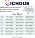 iChoue French Bulldog 100% Breathable Cotton Striped T Shirts Summer Cooling Vest Clothes for Medium Dogs Tank Tops Frenchie Pug English Boston Te...