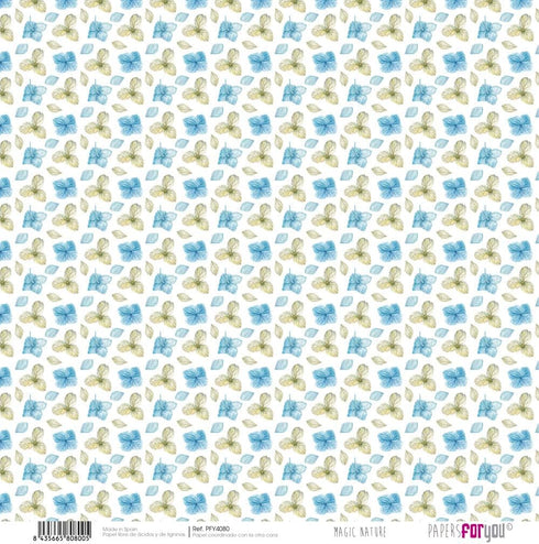 Papers For You - Scrapbooking and Craft Paper Kit | "Magic Nature" Collection | Includes 8 Double Sided Papers with Different Designs | Size 12" x...