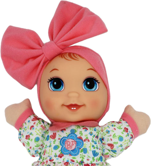 Baby's First Giggles Baby Doll Toy with Floral Top, Plastic, Washable Surface, Life-Like' Feel, for All Ages...