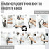 ROZKITCH Dog Surgery Recovery Sleeve Front Right Left Leg, Pet Prevent Licking Wound Elbow Brace Protector, Dog Recovery Suit Cone Collar Alternat...