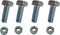 (Pack of 4) HS1132 Auger Shear Pins Bolts & Nuts fits Honda HS624 HS828 HS928 HS724...