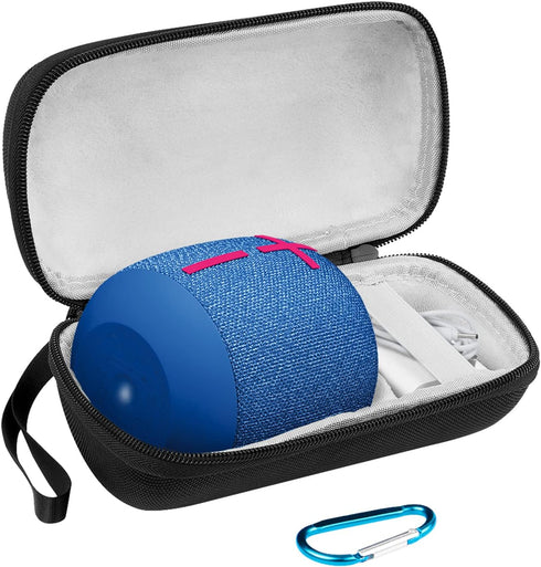 Geekria Shield Speaker Case Compatible with Ultimate Ears Wonderboom 3, 2 Bluetooth Speakers Case Cover, Replacement Hard Shell Portable Speaker P...