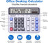 Comix Desktop Calculator Solar Battery Dual Power with 12-Digit Large LCD Display and Large Computer Keys Standard Function Calculator for Home Of...