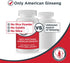 Dairyland American Ginseng Capsules, 75 ct (2000 mg) – Concentrated Wisconsin Ginseng Root Extract – Daily Herbal Supplement for Immune Support...