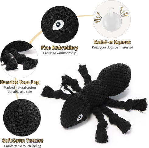 ant Plush Dog Toys Which Puppy Stuffing and Ant Scream?Boring Interactive for Separation Anxiety Suitable for Small and Medium Dogs to Chew and Pl...