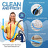 Dryer Vent Cleaner Kit Vacuum Attachment - Multiple Combinations V1 Lint Remover Power Washer and Vacuum Hose Quickly Removes Lint...