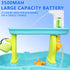 Water Table Pump,4 Hours Lasting time Battery Powered Pump for Kids Sand Water Play Table,Toddler Activity Table Accessory, Summer Outdoor Toys fo...