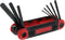 Allen Wrenches Sets - Hex Key Set - Red Folding Metric Hex Key Socket Set (8-Piece)...
