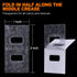 30 Sets (60 Pcs) Clear Vertical Blind Repair Tabs, Vertical Blinds Repair Kit, Vertical Blinds Replacement Slats?Pre-Cut Blind Fixers Peel Back Ad...