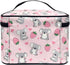 Strawberry Koala Toiletry Bag Makeup Bag Pouch Cosmetic Bag Toiletry Bag Desk Cosmetics Pouch Storage with Strap...