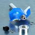 Roundover Edging Router Bit Set 1/4 Inch Shank Router Bit Set, Carbide Roundover Bits for Rounding Edge Forming, Woodworking Milling Tools Corner ...